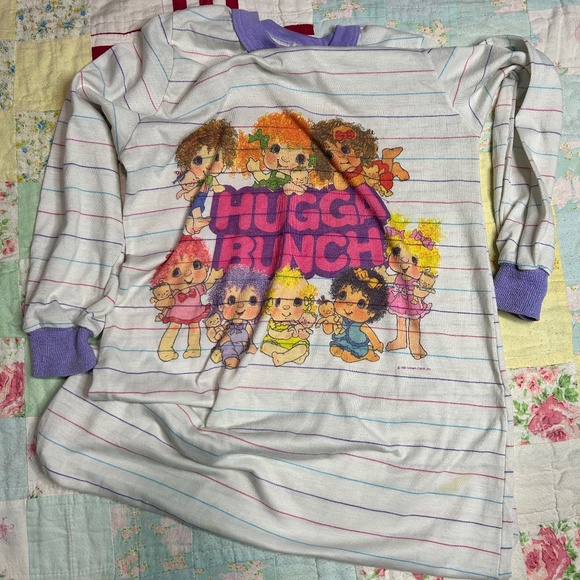 Big Girls 80s HuggaBunch Nightgown Sleep Shirt 8/10 - Picture 1 of 7